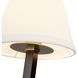 Alora Mood Sloan 2 Light 30 inch Brushed Gold and White Linen Linear Pendant Ceiling Light