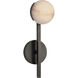 Kelly Wearstler Pedra LED 4.5 inch Bronze Tail Sconce Wall Light, Petite