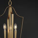 Arden 3 Light 12 inch Natural Aged Brass Entry Foyer Pendant Ceiling Light