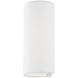 Textile Collection 1 Light 5.5 inch White ADA Wall Sconce Wall Light