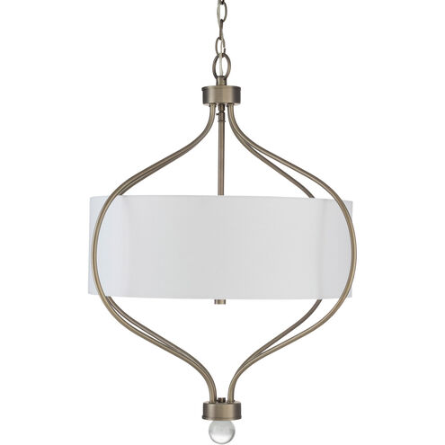 Dean 3 Light 24 inch White Pendant Ceiling Light