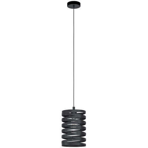 Cremella 1 Light 7 inch Black Mini Pendant Ceiling Light