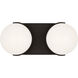 ED Ellen DeGeneres Syrie LED 11.88 inch Aged Iron Vanity Light Wall Light