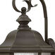 Estate Series Edgewater LED 21 inch Oil Rubbed Bronze Outdoor Wall Mount Lantern, Medium