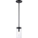 Meadowlark 1 Light 4 inch Black Mini Pendant Ceiling Light