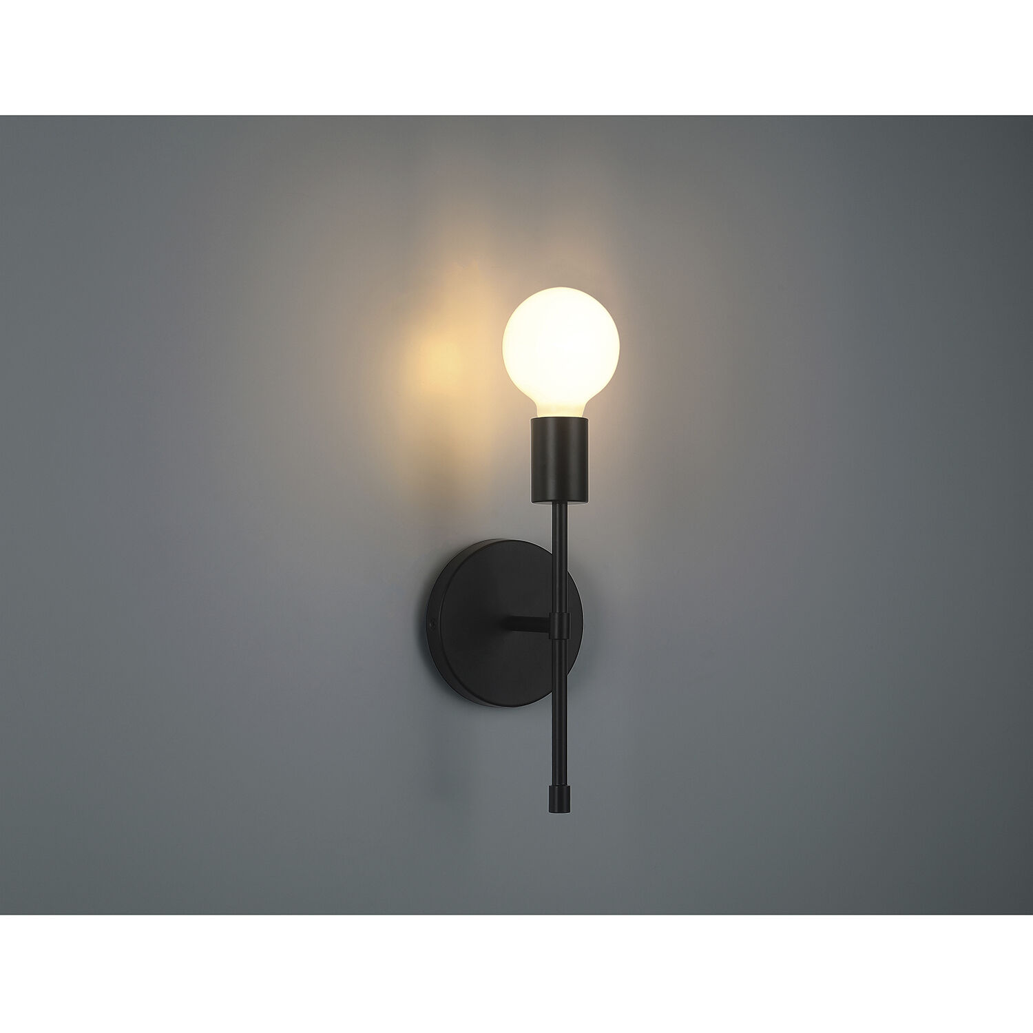 Iconic II G LED 5 inch Matte Black Wall Sconce Wall Light