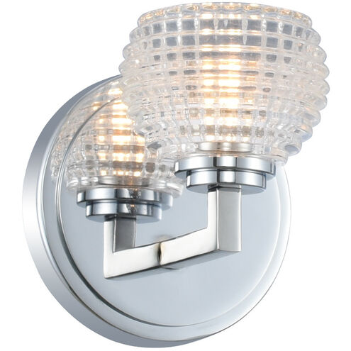 Marina LED 5 inch Chrome Bath Light Wall Light