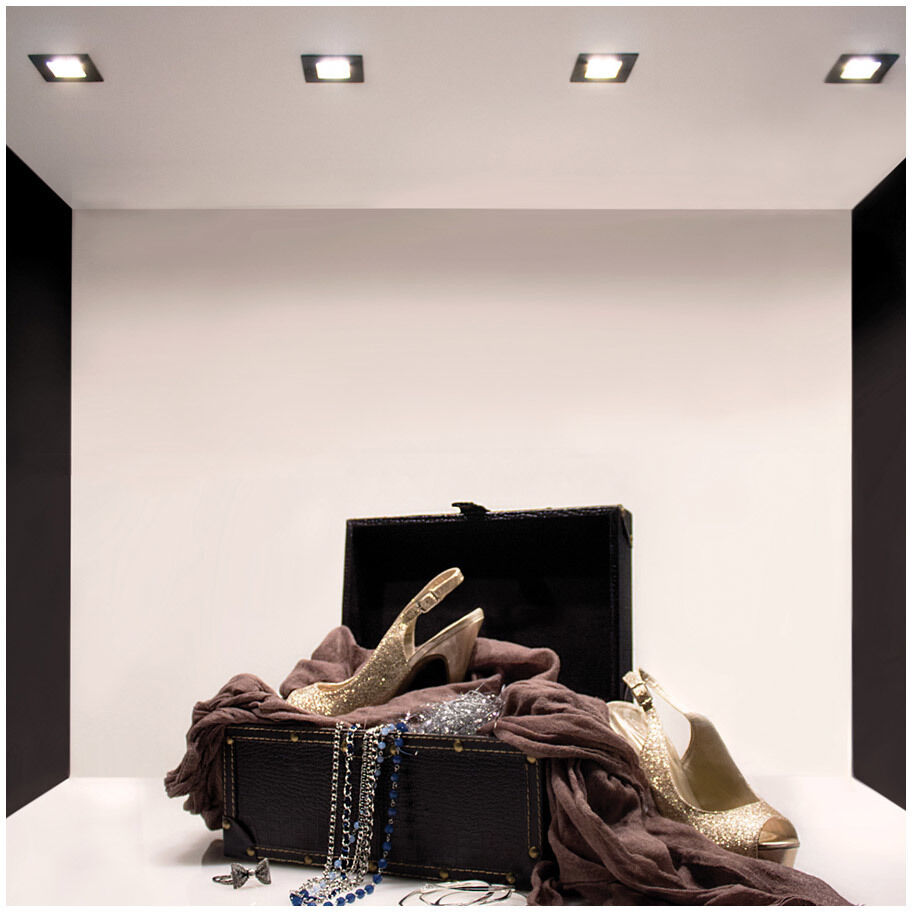 LED Button Light 24 LED 2.25 inch White Puck Light in 3000K