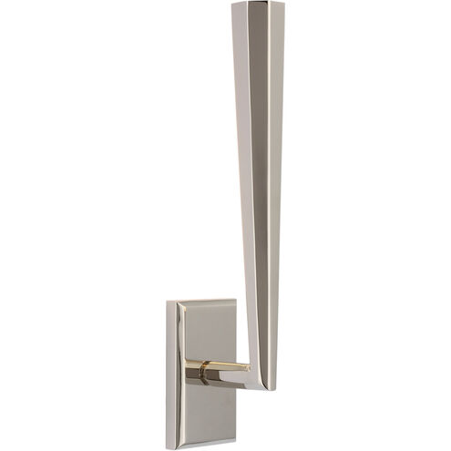 Thomas O'Brien Galahad LED 3 inch Polished Nickel Single Sconce Wall Light