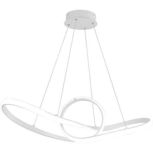 Vornado LED 14 inch White Pendant Ceiling Light, dweLED