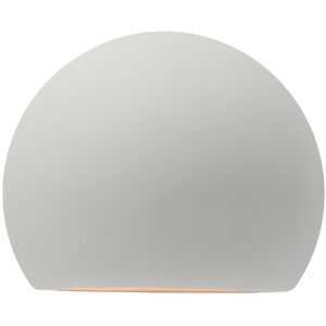 Ambiance LED 10 inch Matte White and Champagne Gold ADA Wall Sconce Wall Light