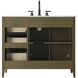 Millie 42 X 35 inch Chestnut Brown Bathroom Vanity Cabinet
