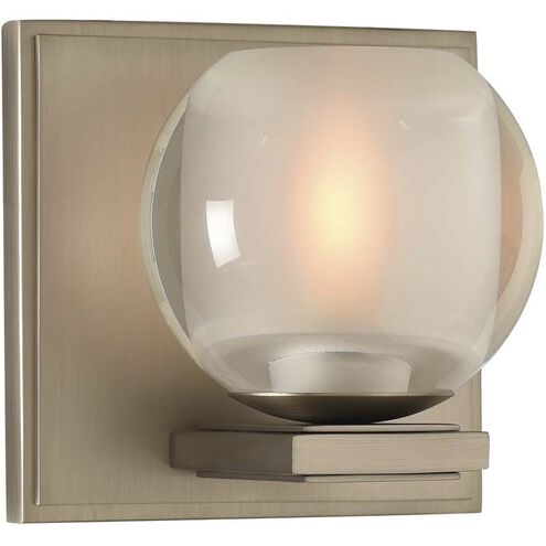 Corona LED 5 inch Satin Nickel Vanity Light Wall Light