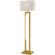 Darrello 61 inch 100.00 watt Gold Floor Lamp Portable Light