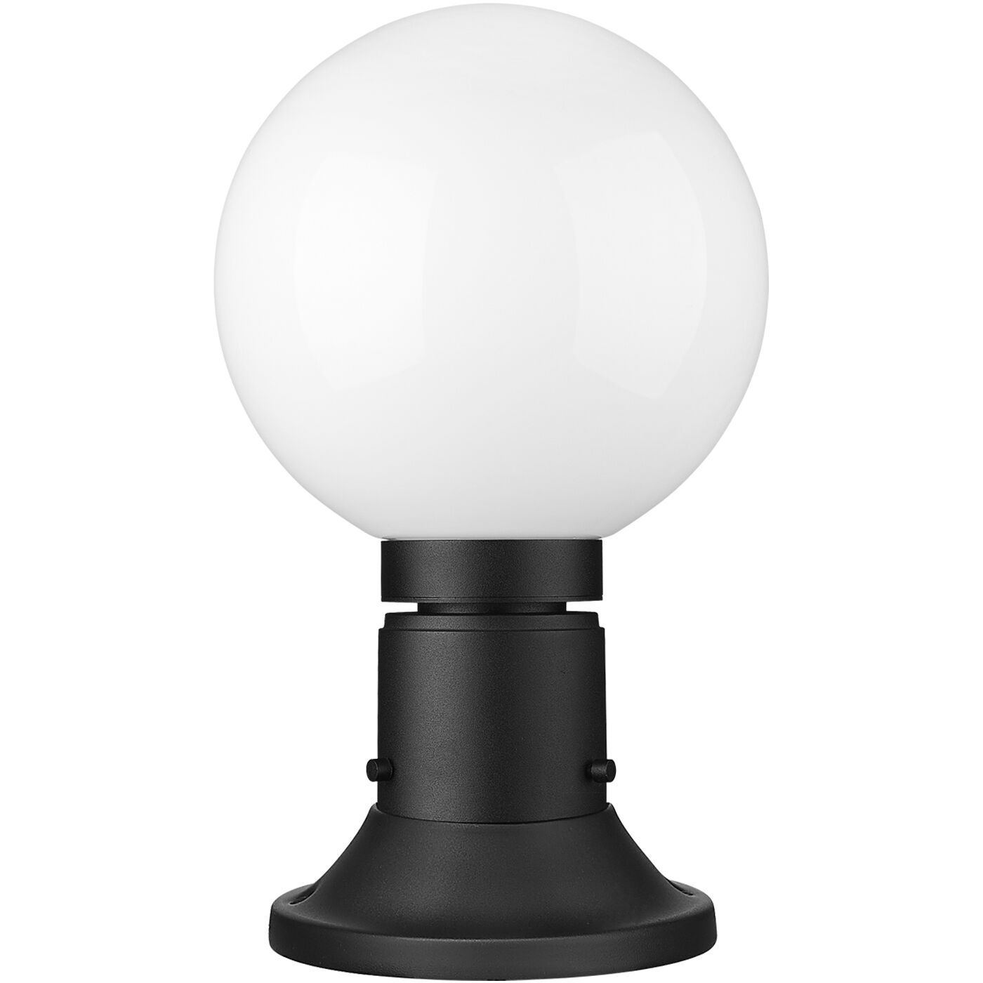 Laurent 1 Light 13.5 inch Black Outdoor Pier Mounted Fixture