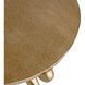 Monarch 20.5 inch Champagne Bronze End Table