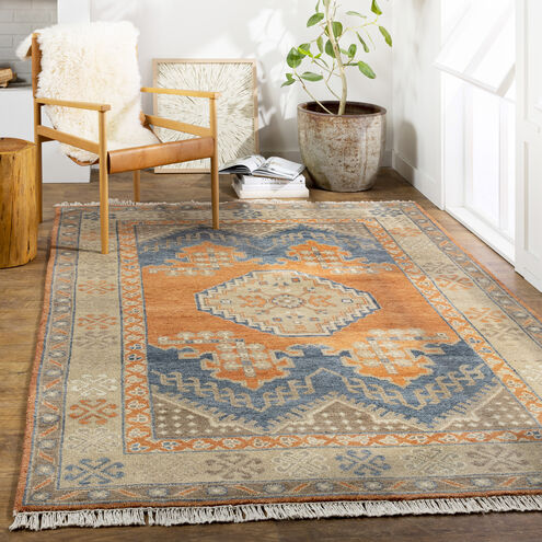 Isparta 36 X 24 inch Brown Rug in 2 x 3, Rectangle