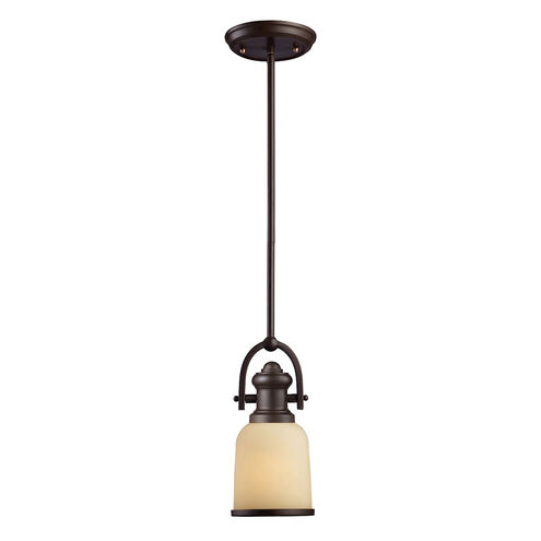 Talbot 1 Light 5 inch Oiled Bronze Mini Pendant Ceiling Light