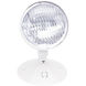Aaliyah 1 Light White Exit / Emergency Ceiling Light