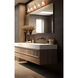 Belle 5 Light 42 inch Chrome Bath Vanity Light Wall Light