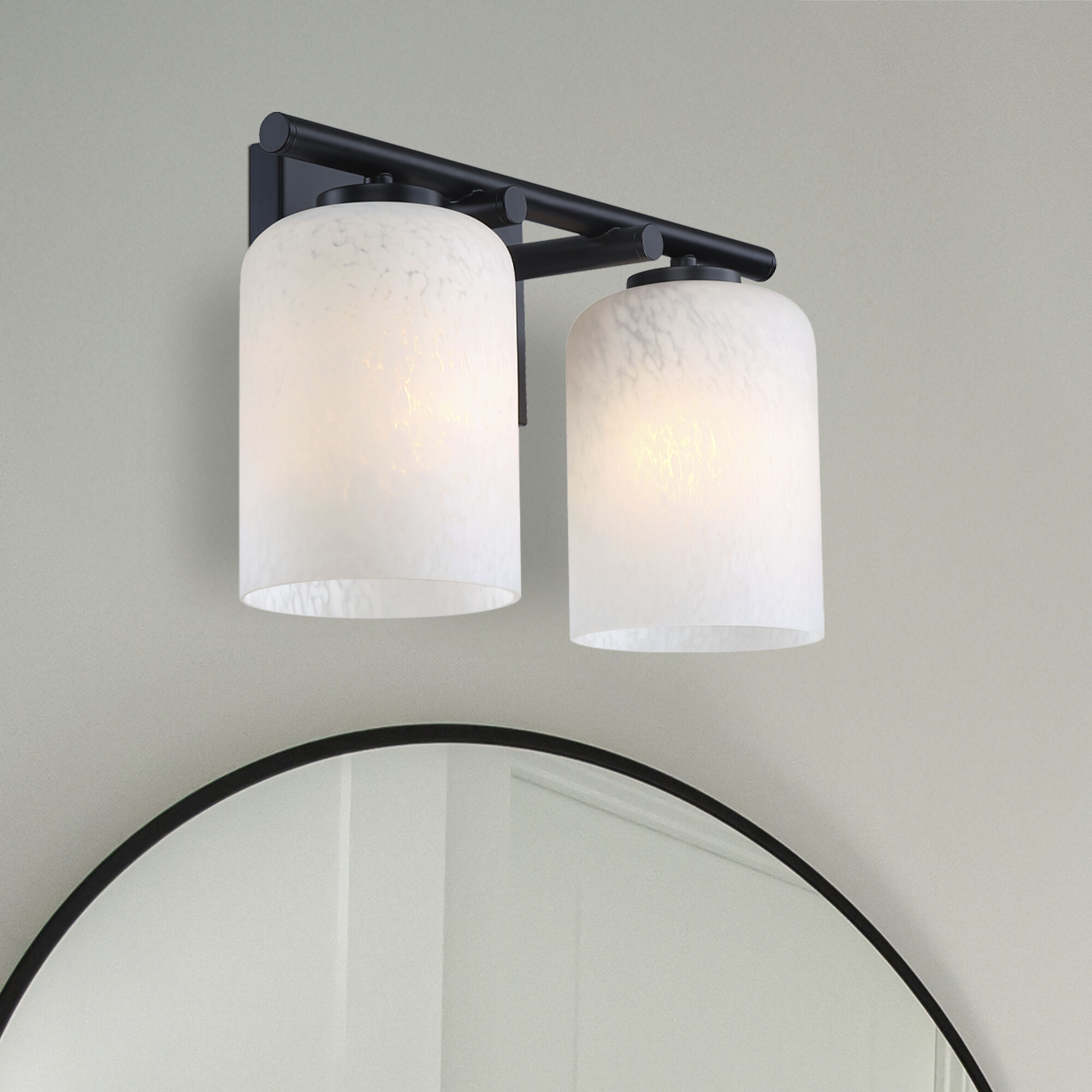 Bluestone Ridge LED 16 inch Matte Black Vanity Wall Light