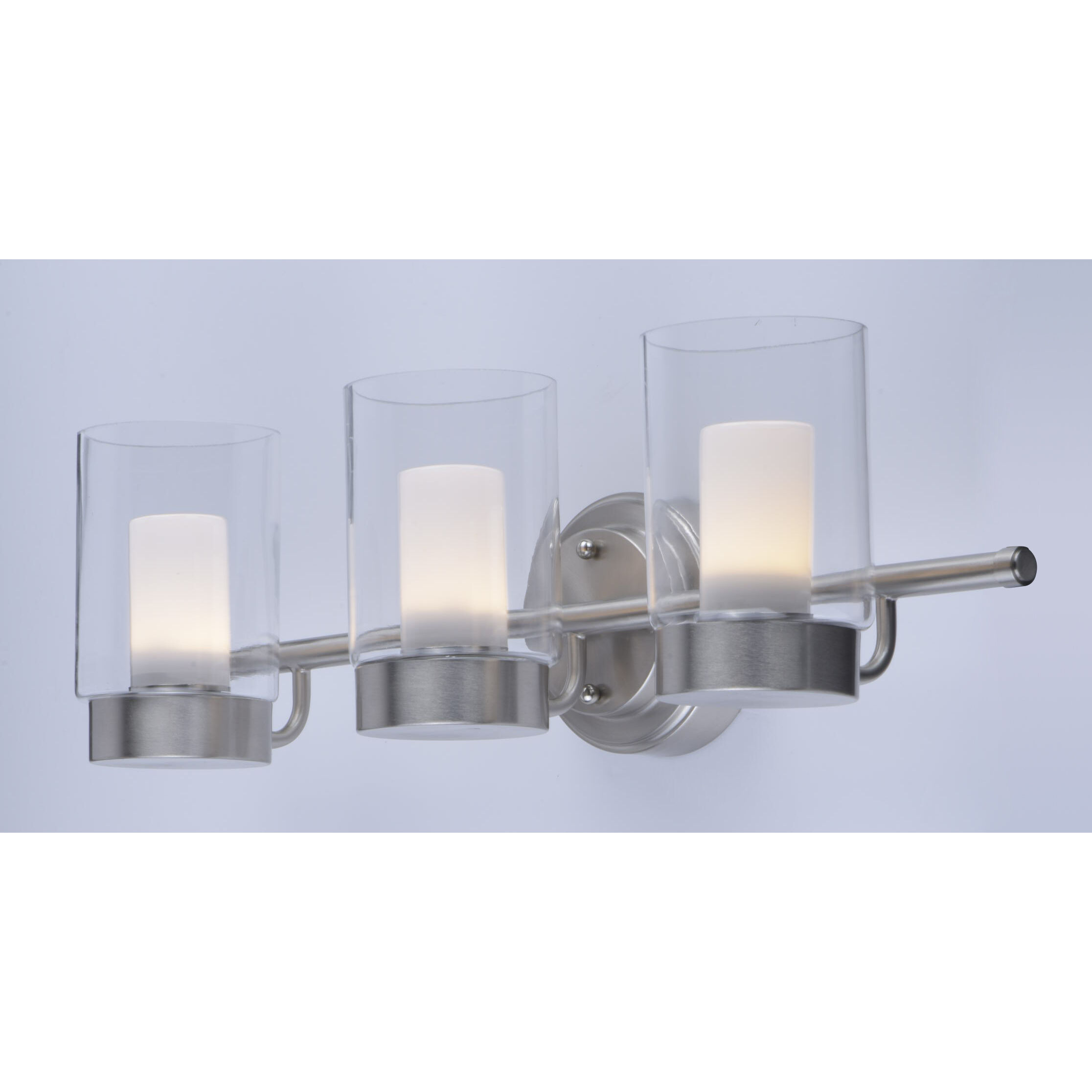 Mod LED 22 inch Satin Nickel Vanity Light Wall Light 