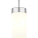 Elevate 1 Light 5 inch Polished Chrome Mini-Pendant Ceiling Light, Design Series