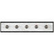 Berdine 5 Light 5 inch Oil Rubbed Bronze Bath Bar Wall Light