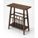 Bowen Solid Wood Butler Loft Magazine Rack/Media Storage