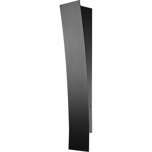 Landrum LED 24 inch Black Outdoor Wall Sconce
