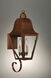 Imperial 2 Light 21 inch Antique Brass Outdoor Wall Lantern in Clear Seedy Glass