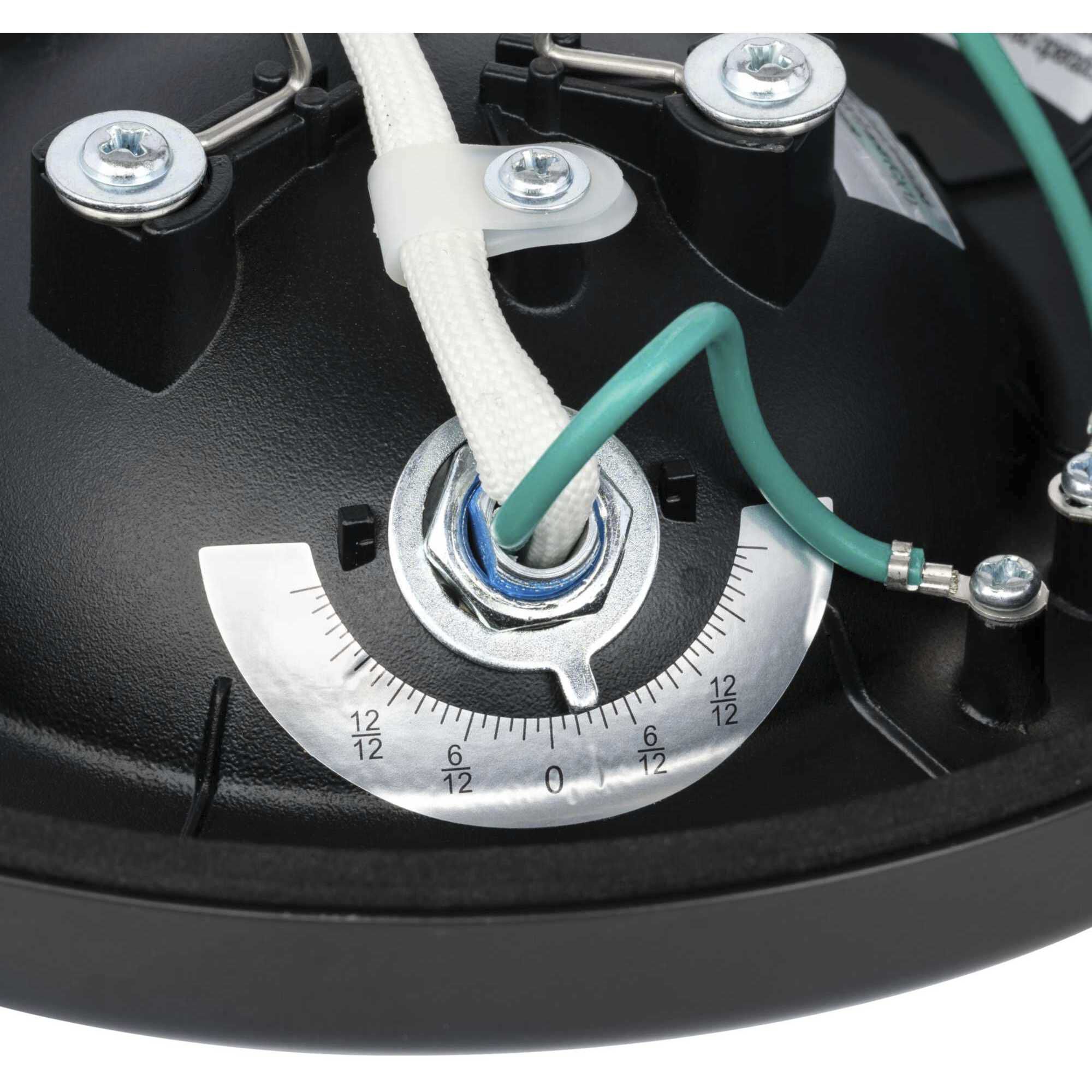 Intrinsic 1 Light 7.25 inch Black Flushmount Ceiling Light