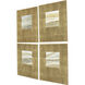 Neutral Galaxy White and Green and Neutral Wall Sculpture, The Studio