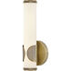Femi LED 4.75 inch Lacquered Brass Bath Light Wall Light