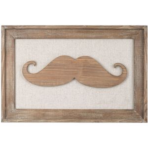 Moustache Honey with Natural Wall Art