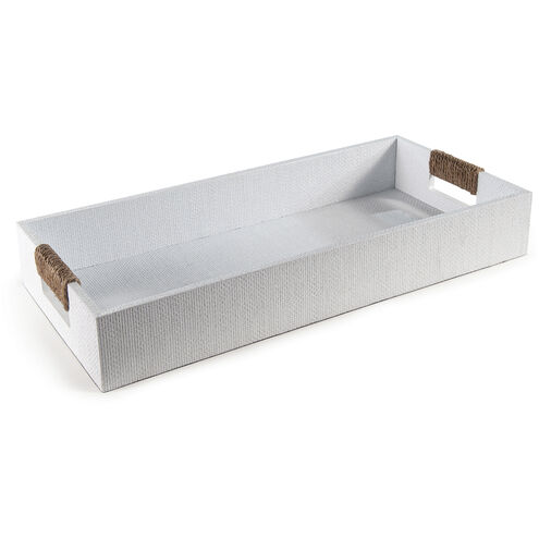 Logia White Serving Tray, Small
