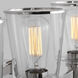 C&M by Chapman & Myers Alessa 3 Light 22.13 inch Polished Nickel Bath Vanity Wall Sconce Wall Light