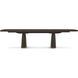 Hyde Park 128 X 48 inch Gallery Gold Dining Table, Wooden, Spencer Green Park