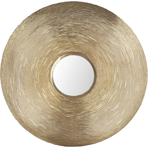 Goldgrass 25 X 25 inch Brass with Clear Wall Mirror