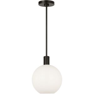 Drew & Jonathan Colewood 1 Light 12.5 inch Midnight Black Pendant Ceiling Light, Small
