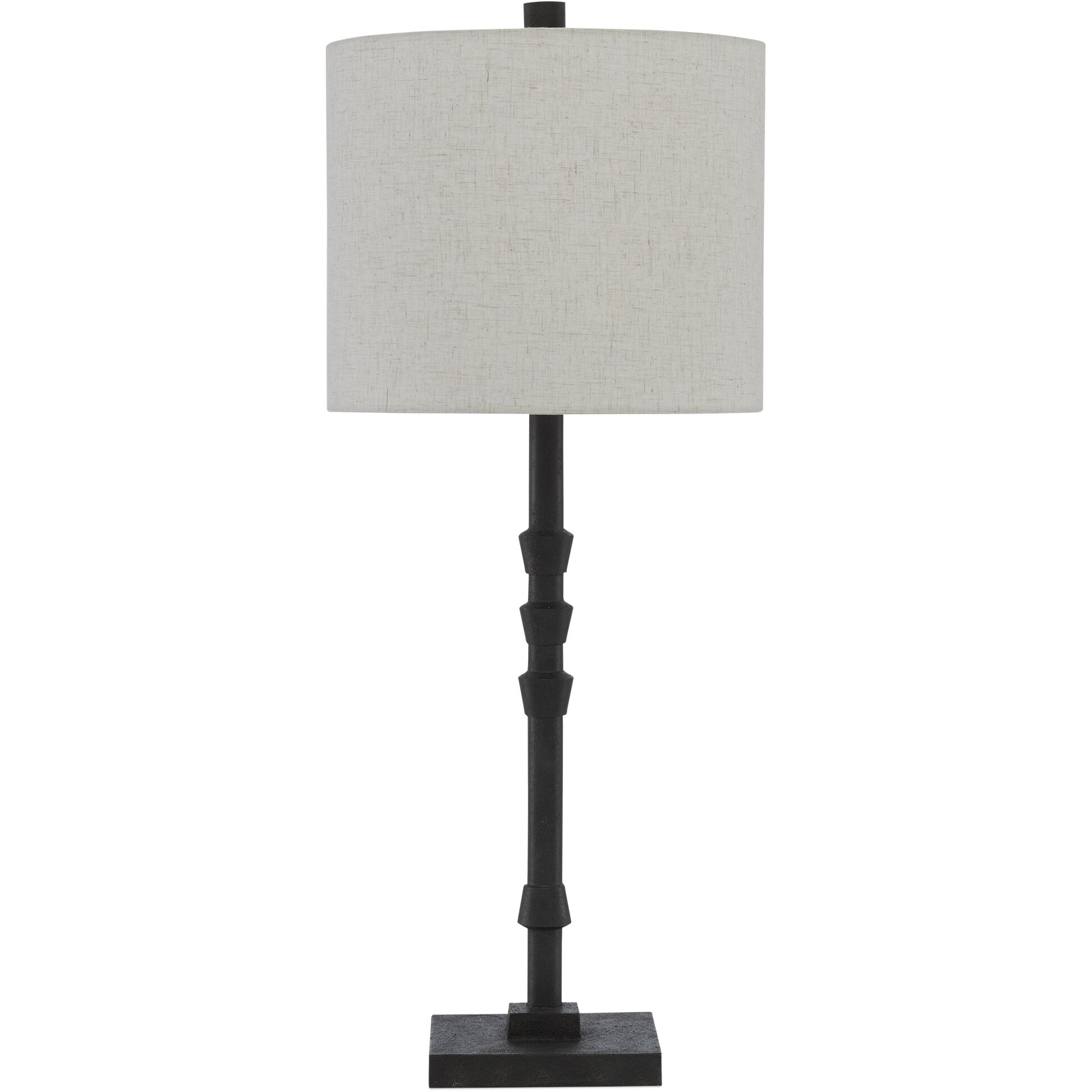 Lohn 29.5 inch 150 watt Molé Black Table Lamp Portable Light