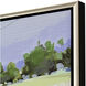 Wild Meadow Green and Blue and Multi and Yellow Canvas