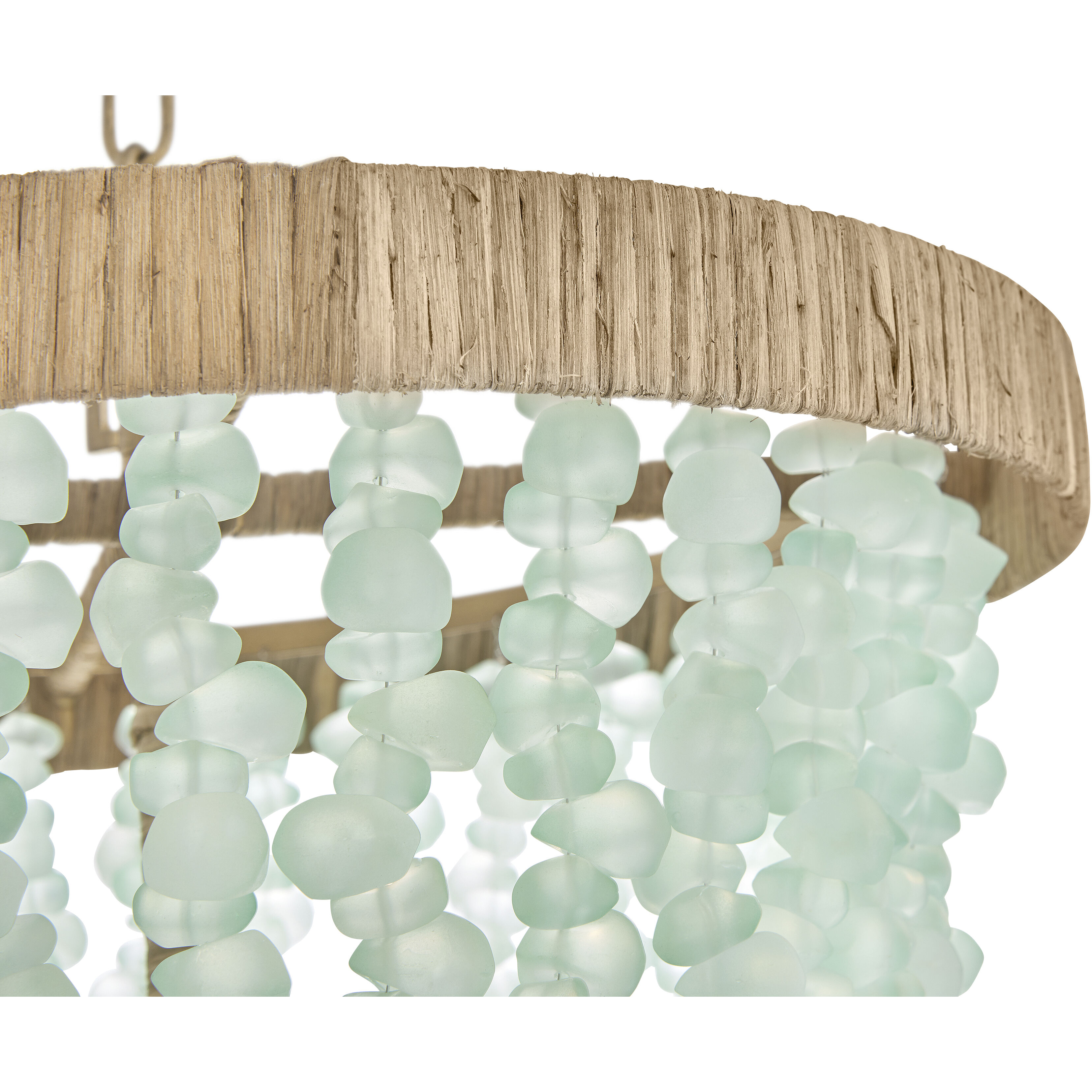 Dune LED 18 inch Burnished Gold Pendant Ceiling Light