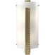Forged Vertical Bar 2 Light 7.50 inch Wall Sconce