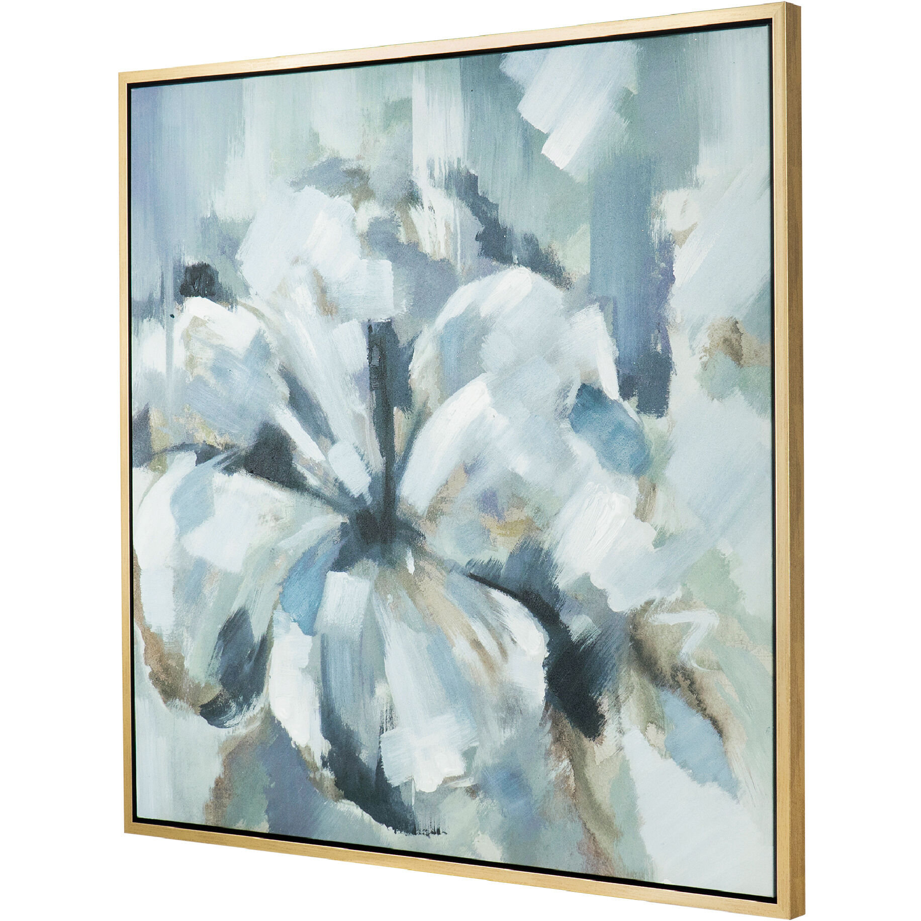 Summer Grey/Blue/Gold Wall Art