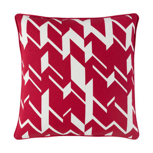 Holiday 18 X 18 inch Bright Red Pillow Kit, Square