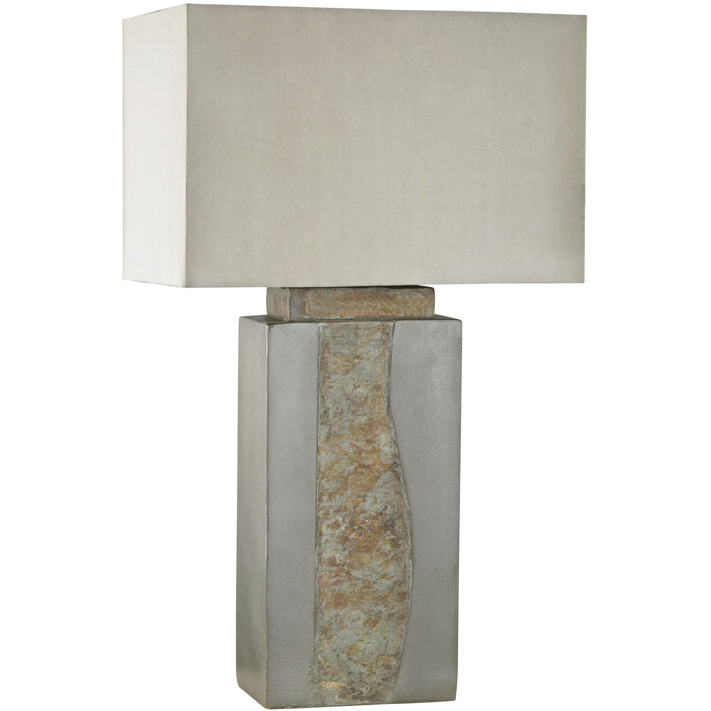 Musee 31 inch 60 watt Gray Outdoor Table Lamp