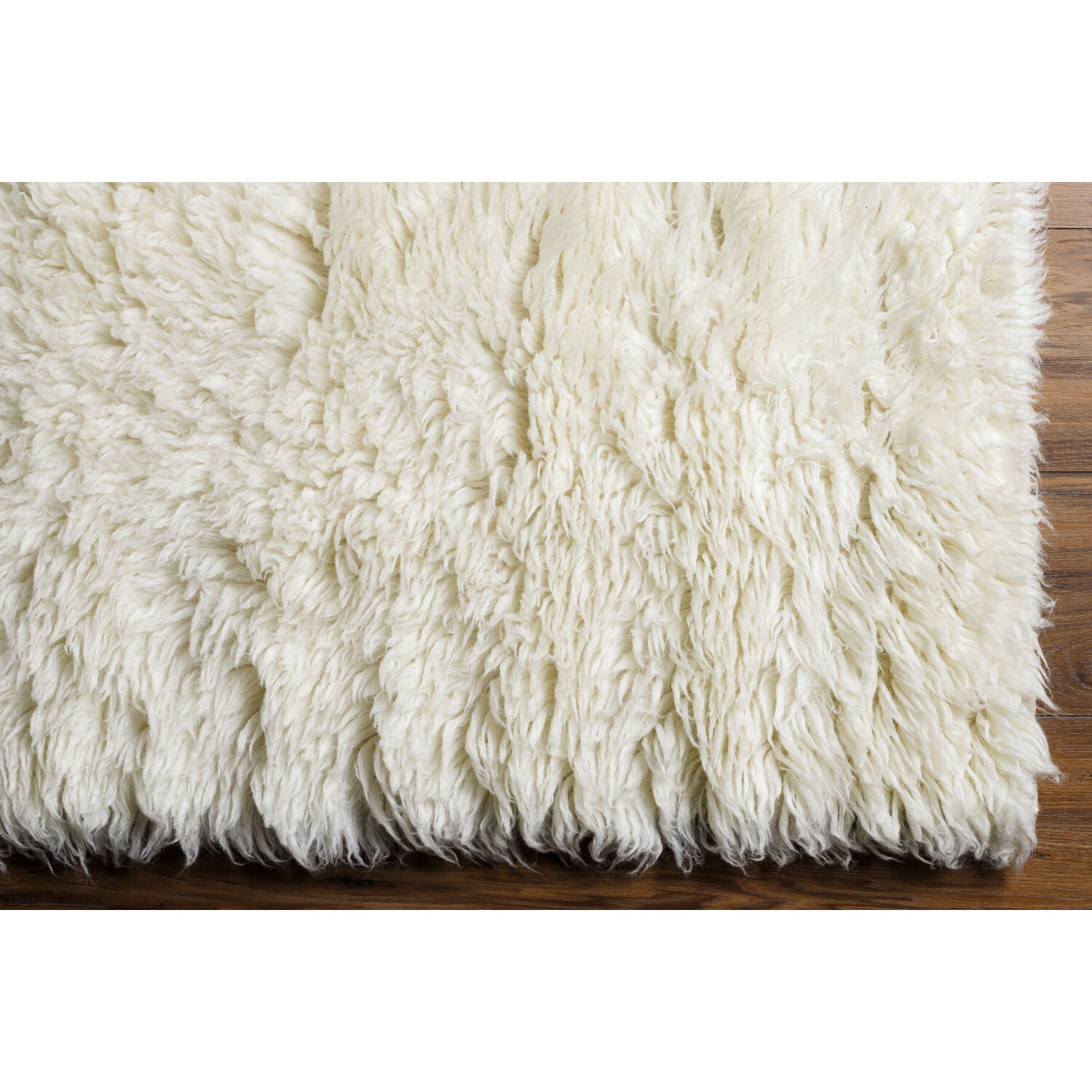 Alpaca 120 X 96 inch Cream Rug, Rectangle