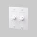 2G 100-120 White Dimmer Switch, LED