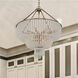 Esperanza 4 Light 16 inch Brushed Champagne Gold Pendant Chandelier Ceiling Light
